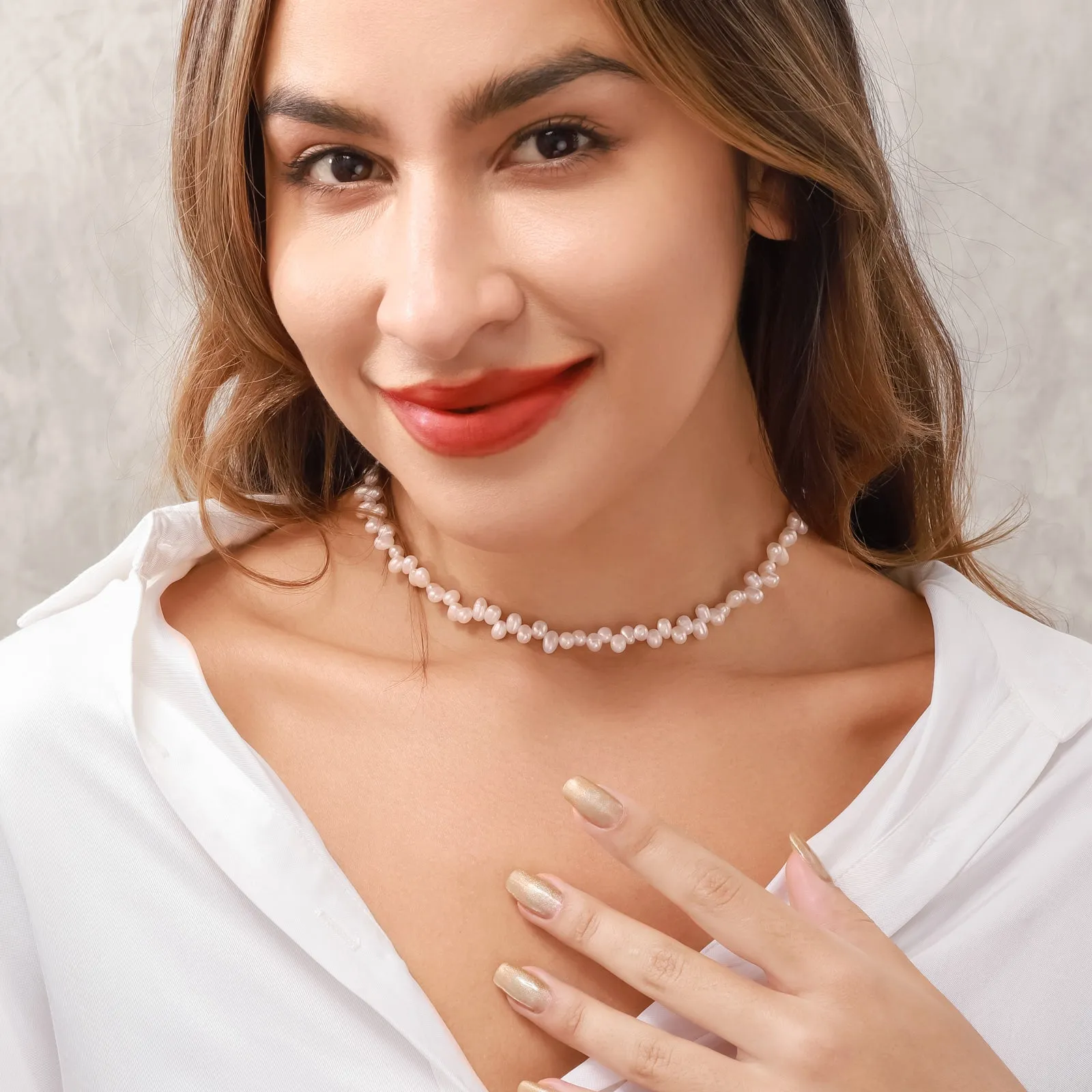 Pearl Choker sold by Selenichast product image thumbnail 3