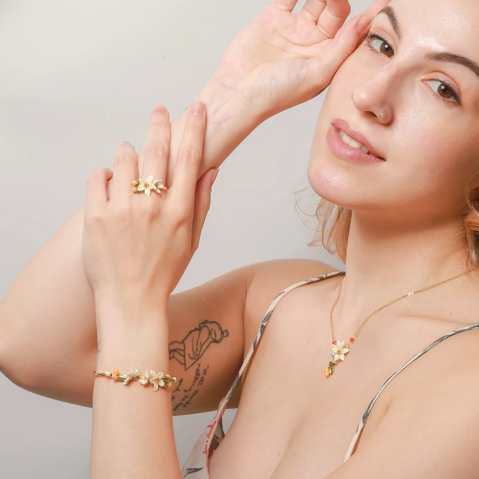 Orange Blossom Bracelet sold by Selenichast product image thumbnail 3