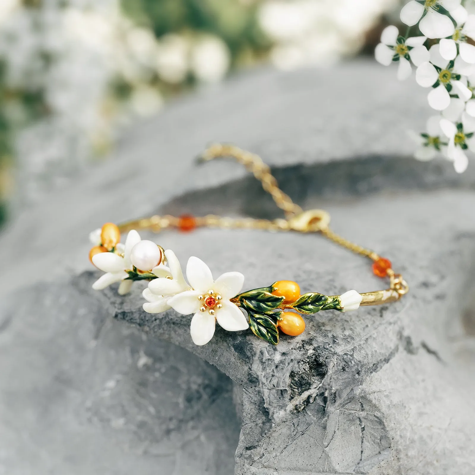 Orange Blossom Bracelet sold by Selenichast product image thumbnail 5