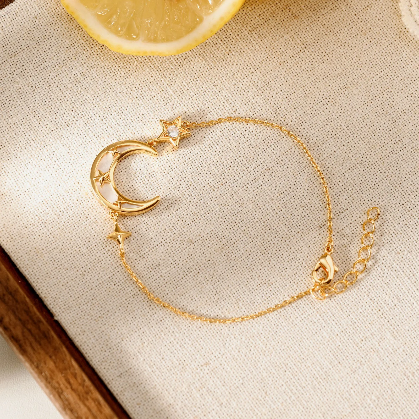 Crescent North Star Bracelet sold by Selenichast product image thumbnail 3