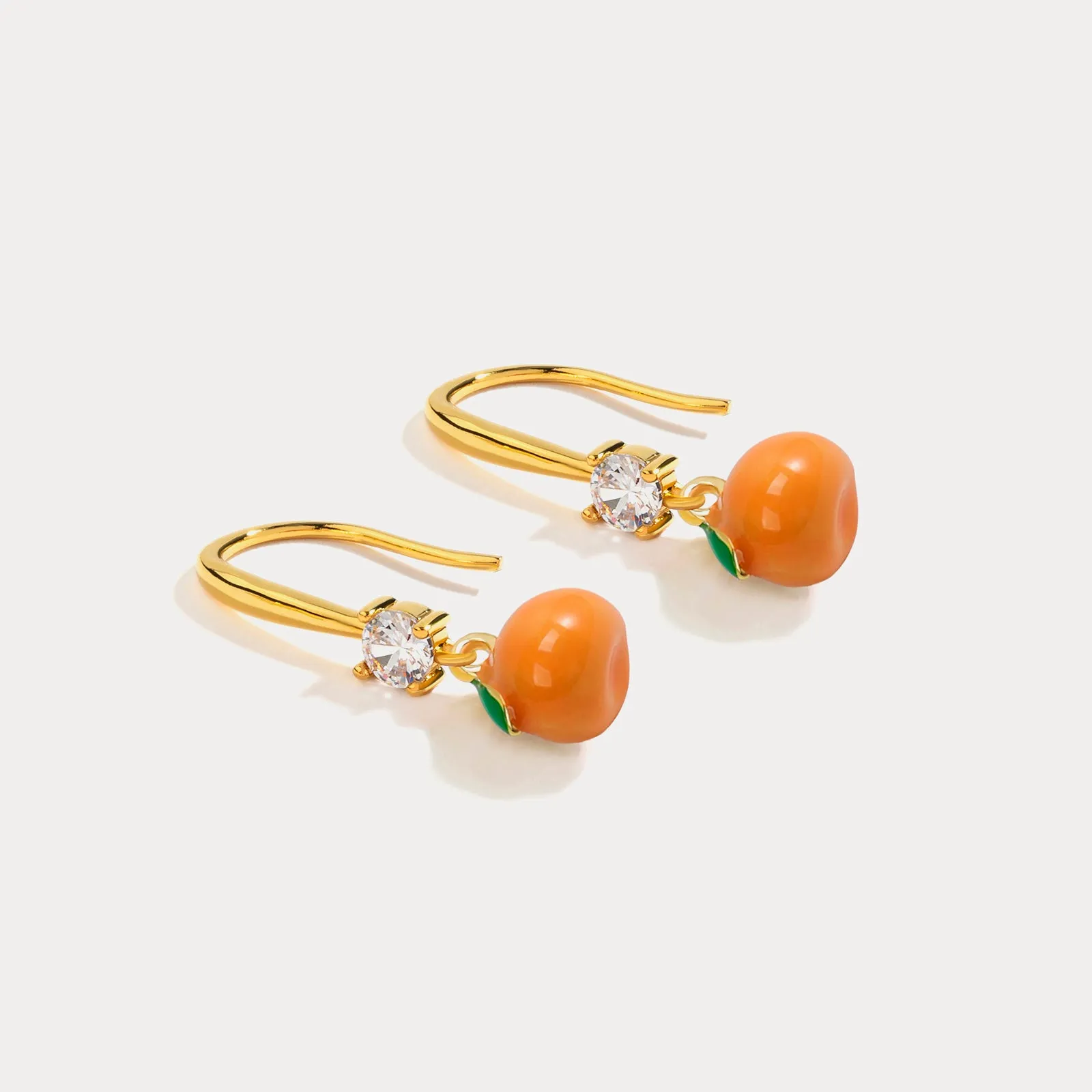 Orange Earrings sold by Selenichast product image thumbnail 5