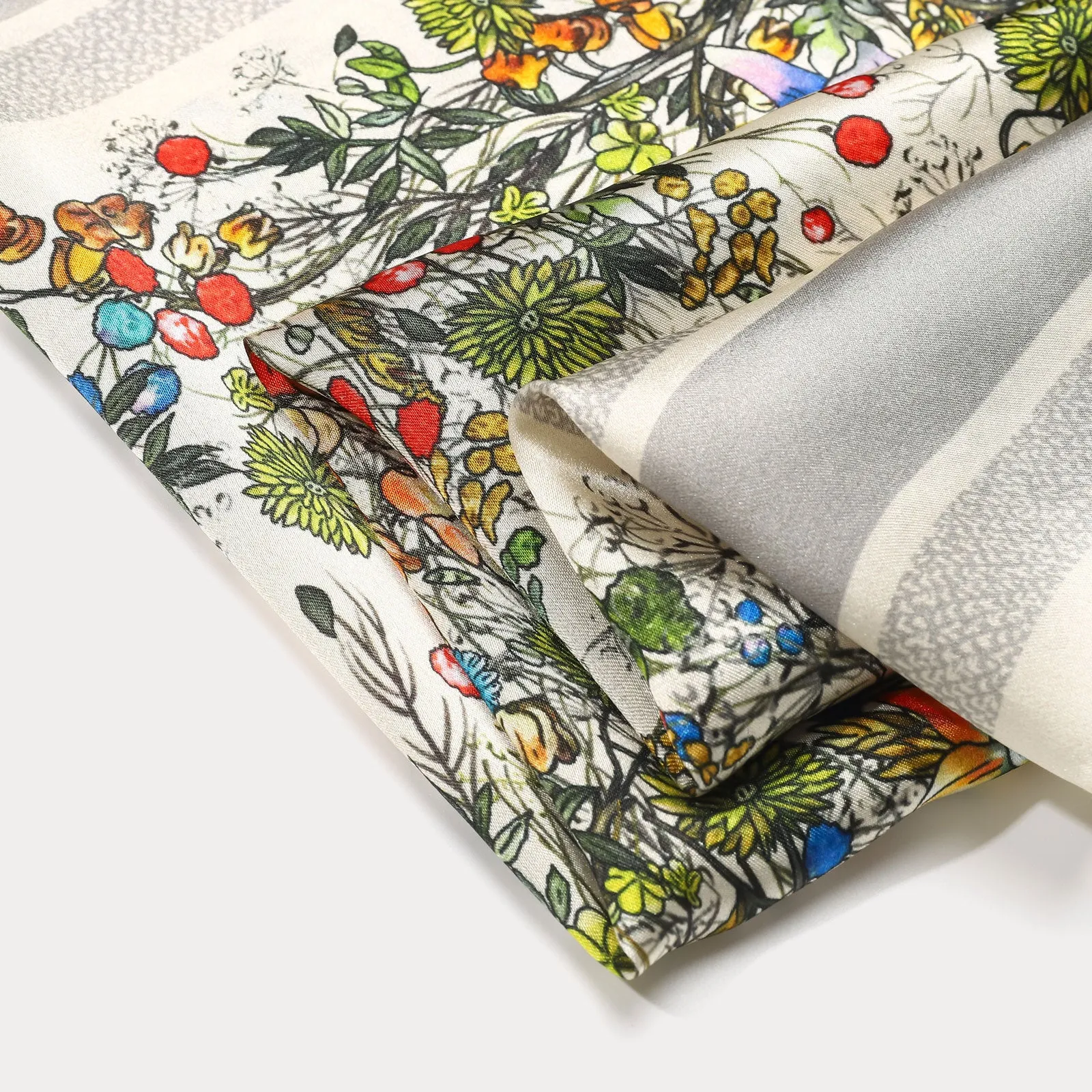 Petite Flora Square Scarf sold by Selenichast product image thumbnail 3