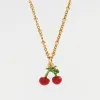Fruit Enamel Necklace sold by Selenichast