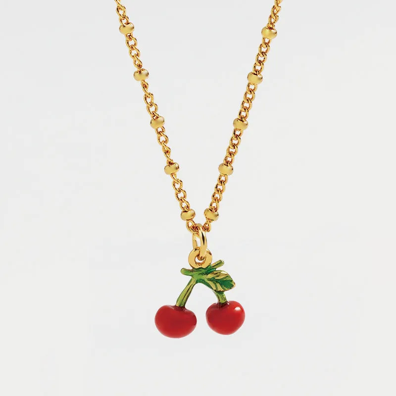 Fruit Enamel Necklace sold by Selenichast