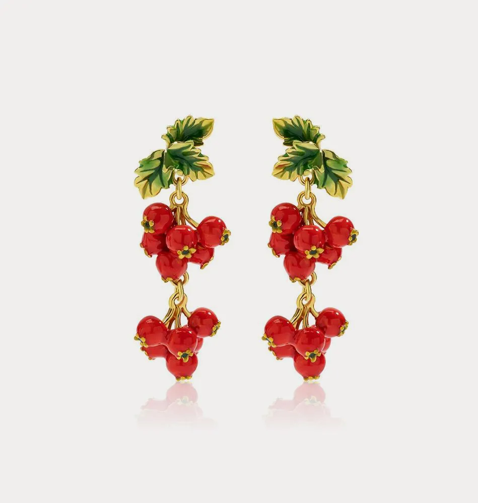 Cranberry Earrings sold by Selenichast