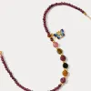 Butterfly Garnet Anklet sold by Selenichast
