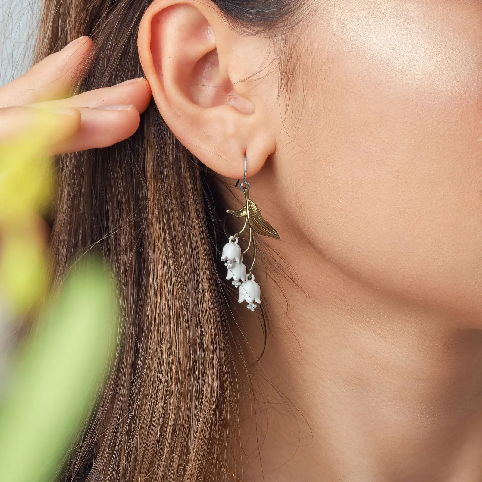 Lily Of The Valley Earrings sold by Selenichast product image thumbnail 5