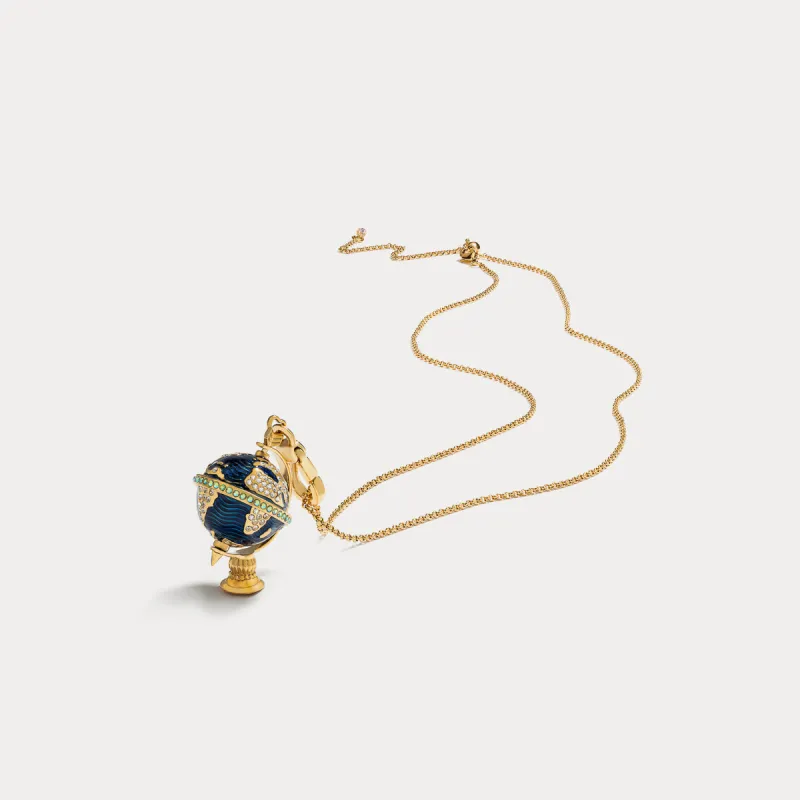 Globe Pendant Necklace sold by Selenichast