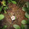 Lotus Dragonfly Necklace sold by Selenichast
