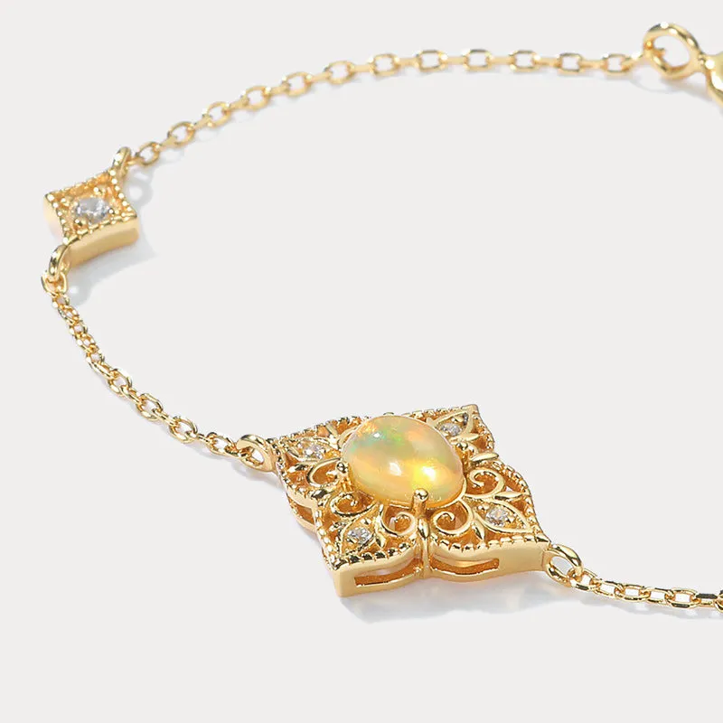 Princess Flower Opal Bracelet sold by Selenichast product image thumbnail 3