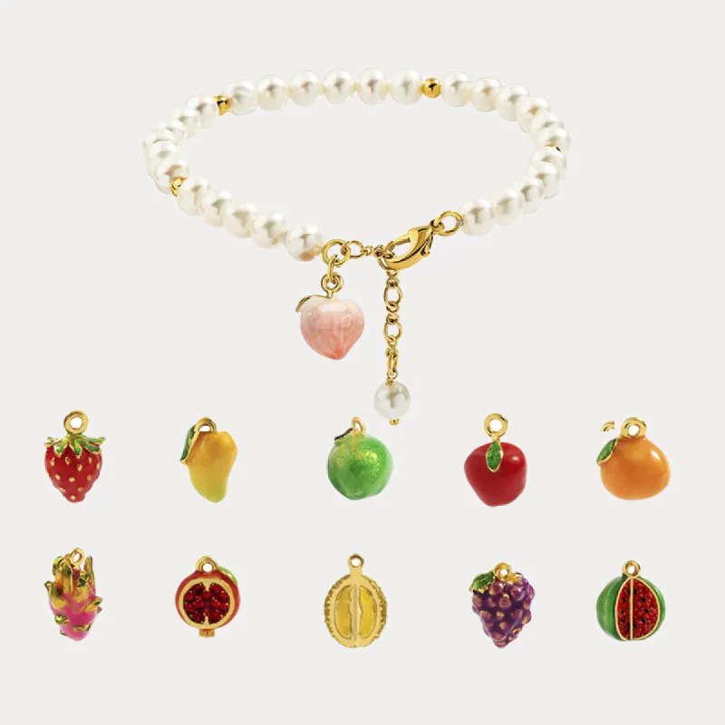 Fruit Pearl Bracelet sold by Selenichast