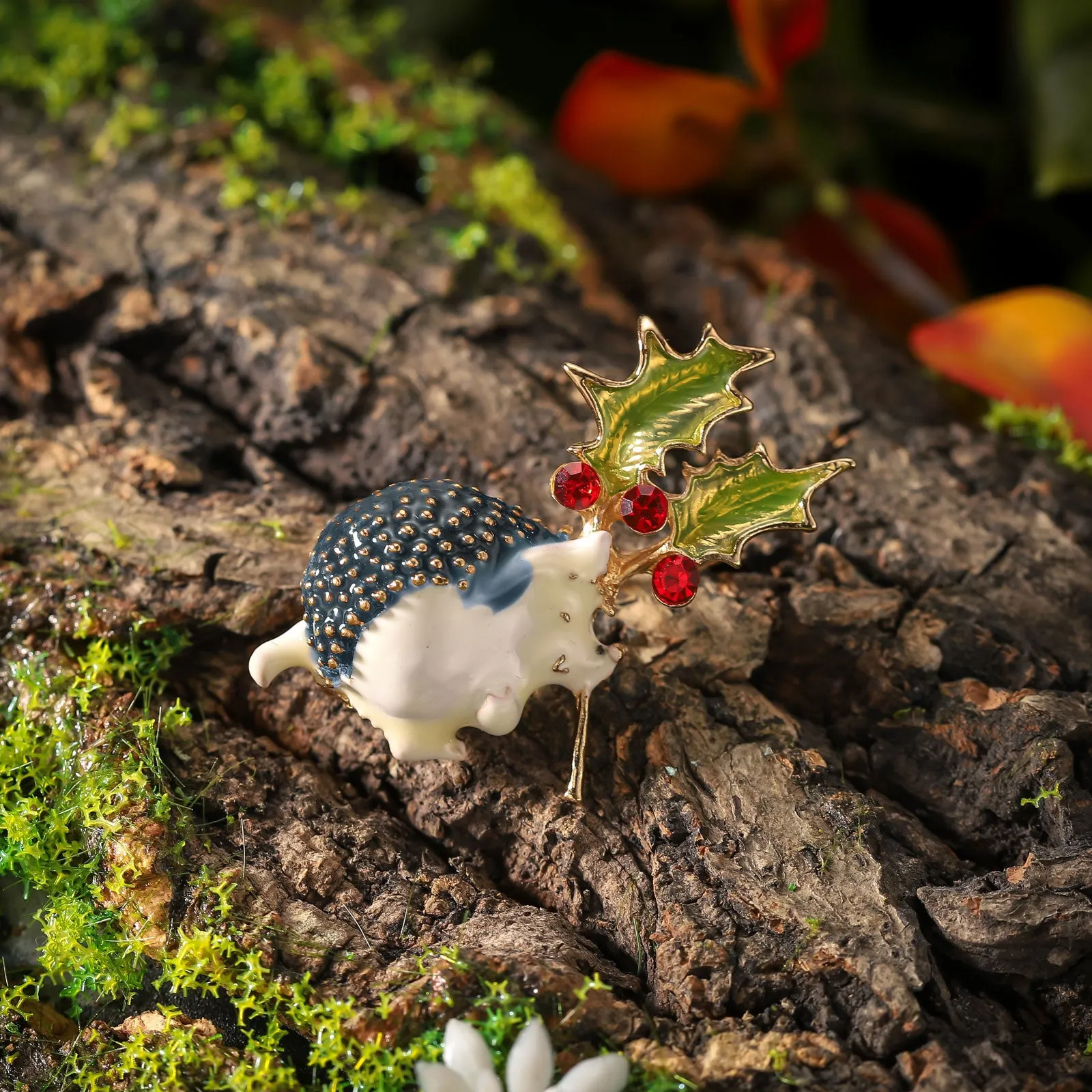 Hedgehog Brooch sold by Selenichast product image thumbnail 4