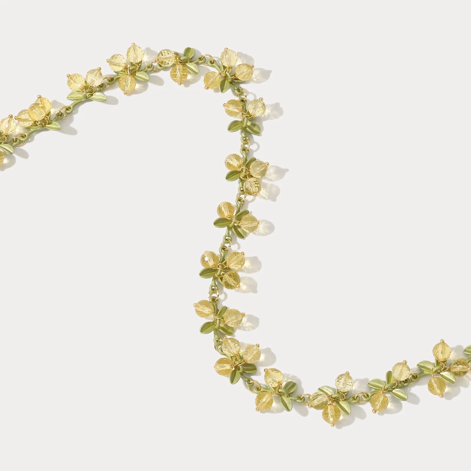 White Currant Necklace sold by Selenichast product image thumbnail 5