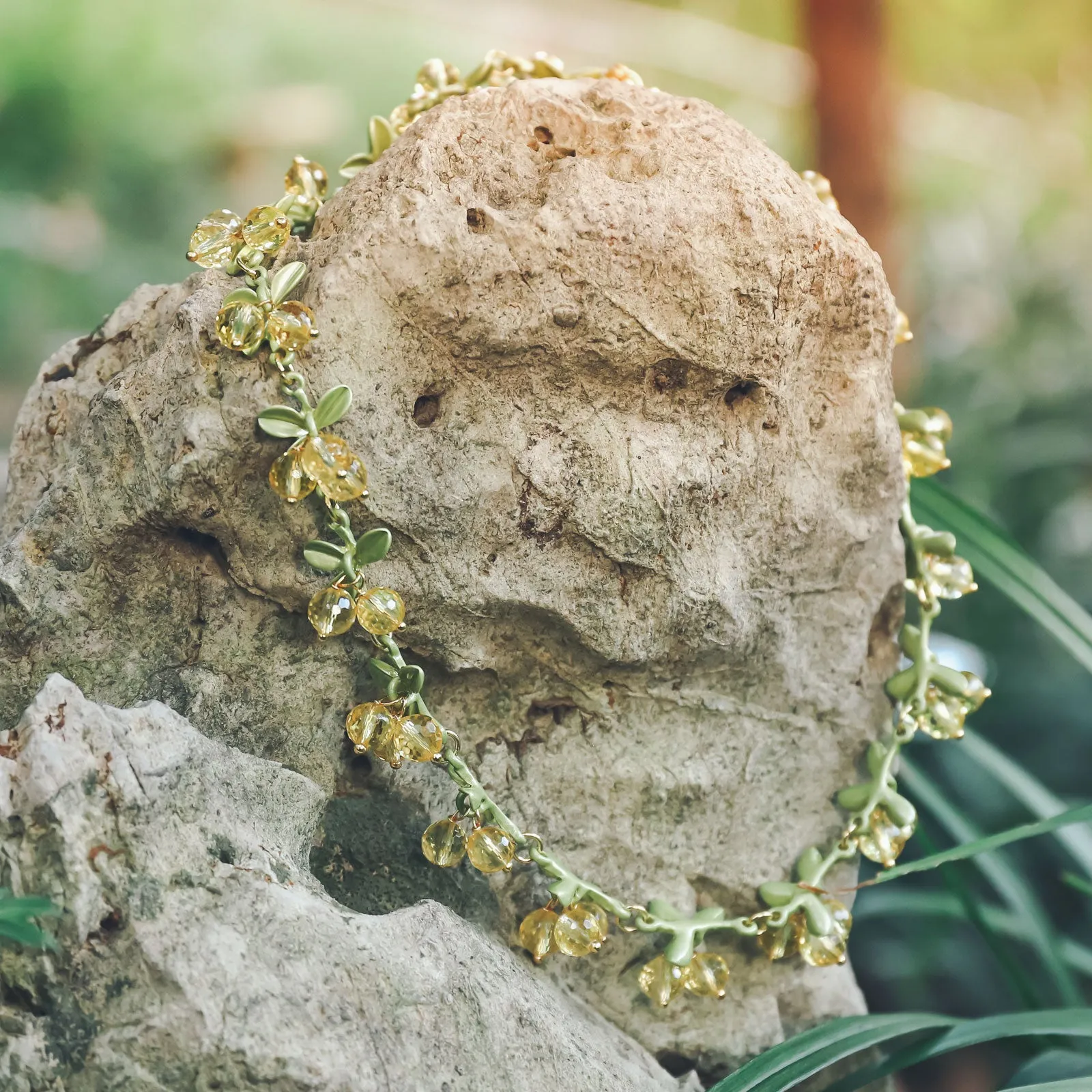 White Currant Necklace sold by Selenichast product image thumbnail 4