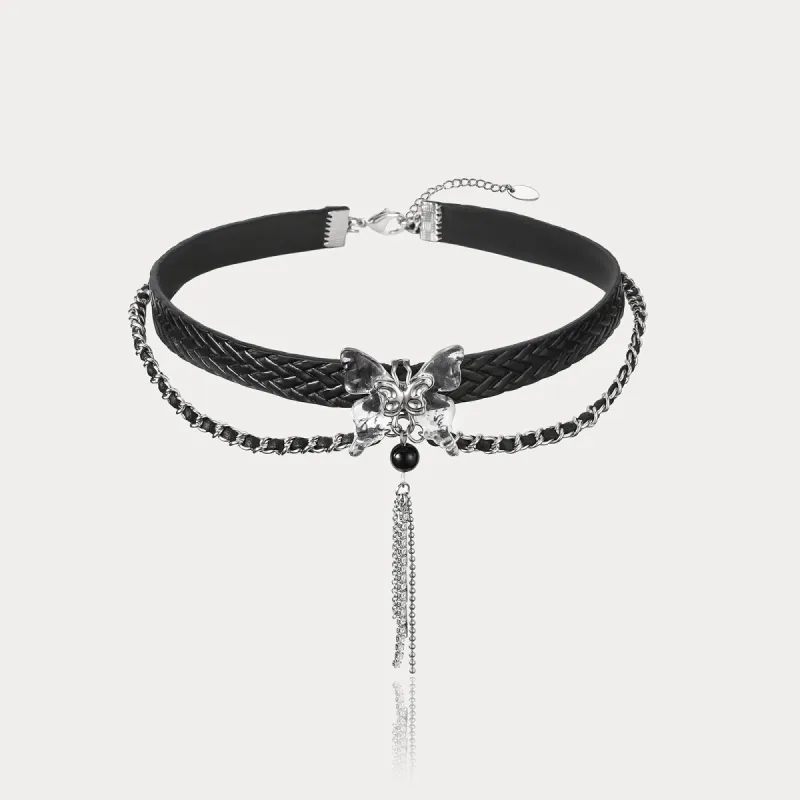 Twilight Butterfly Choker sold by Selenichast