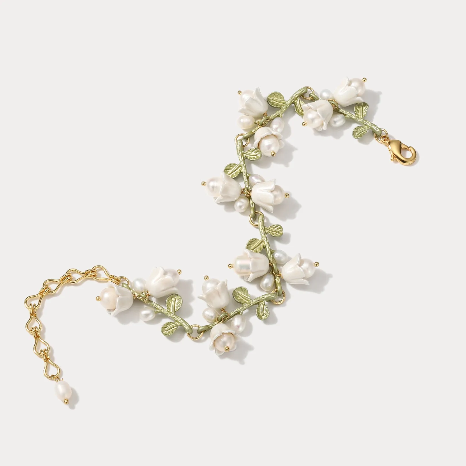 Lily Of The Valley Bracelet sold by Selenichast product image thumbnail 3