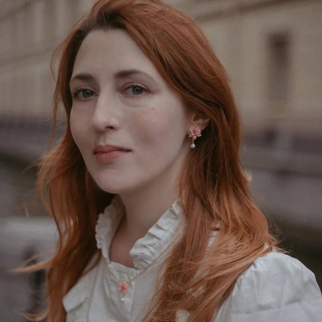 Magnolia Earrings sold by Selenichast product image thumbnail 3