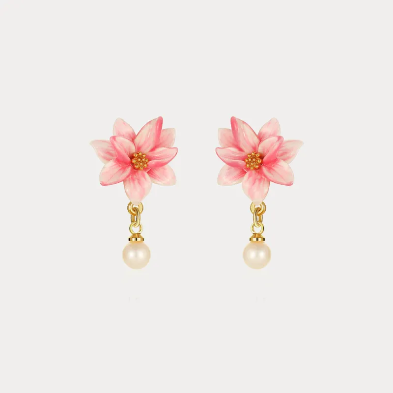 Magnolia Earrings sold by Selenichast