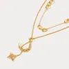 Talisman Celtic Knot Layered Necklace sold by Selenichast