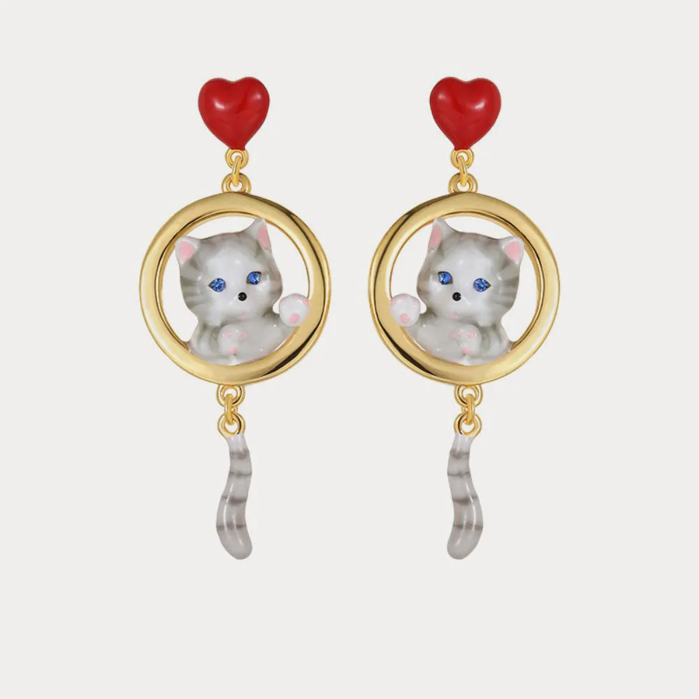 American Shorthair Cat Earrings sold by Selenichast