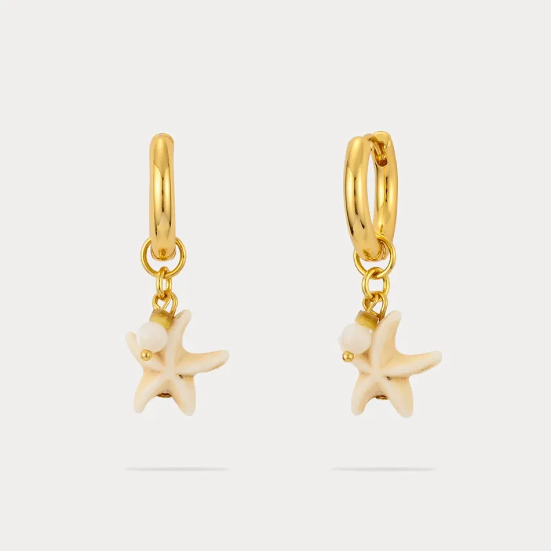 Starfish Boho Earrings sold by Selenichast