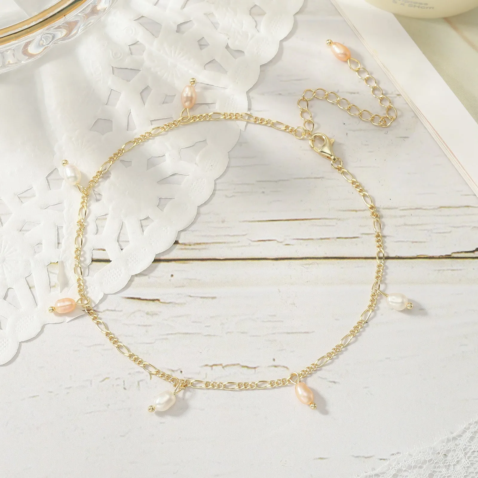 Rose Gold Anklet sold by Selenichast product image thumbnail 2