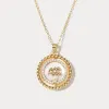 Aquarius Galaxy Constellation Pendant Necklace sold by Selenichast