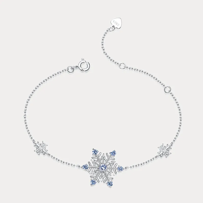 Christmas Snowflake Bracelet sold by Selenichast