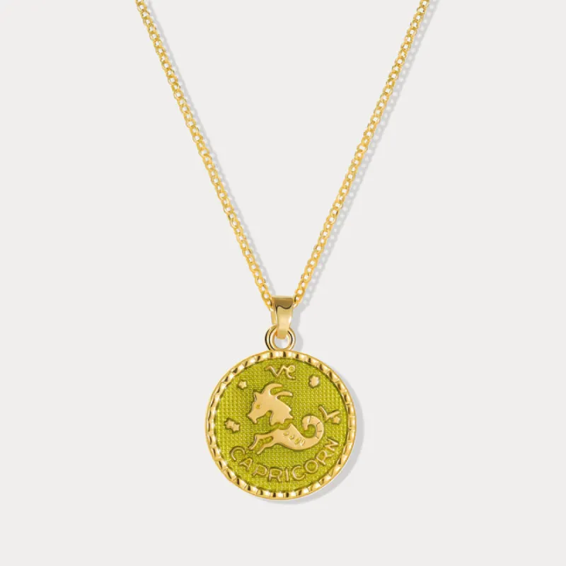 Capricornus Constellation Necklace sold by Selenichast