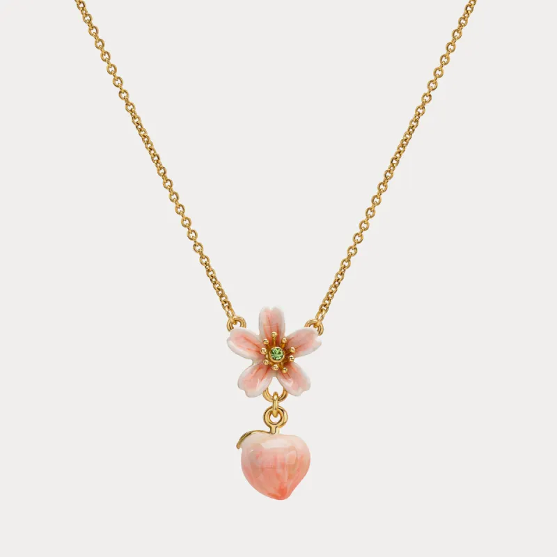 Peach Necklace sold by Selenichast