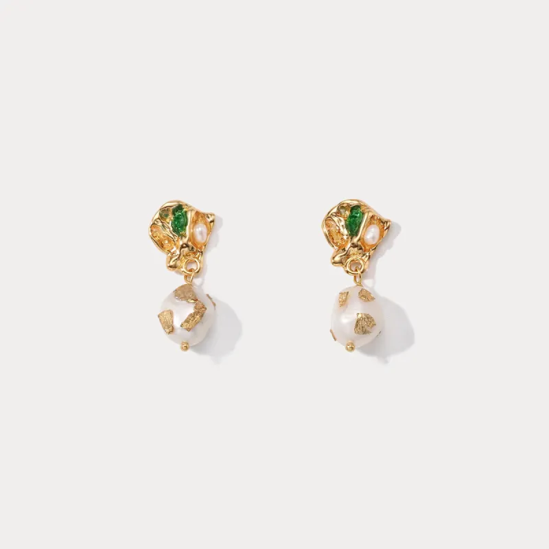 Vintage Pearl Earrings sold by Selenichast