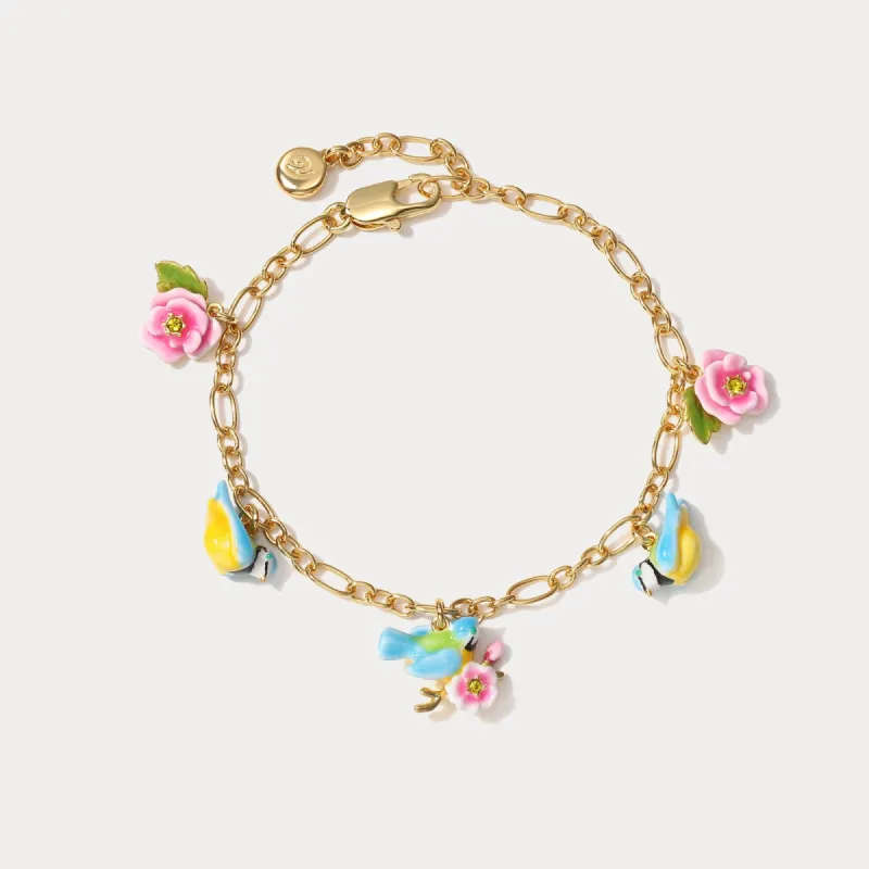 Blue Tit Bracelet sold by Selenichast