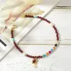 Agate Beaded Anklet sold by Selenichast