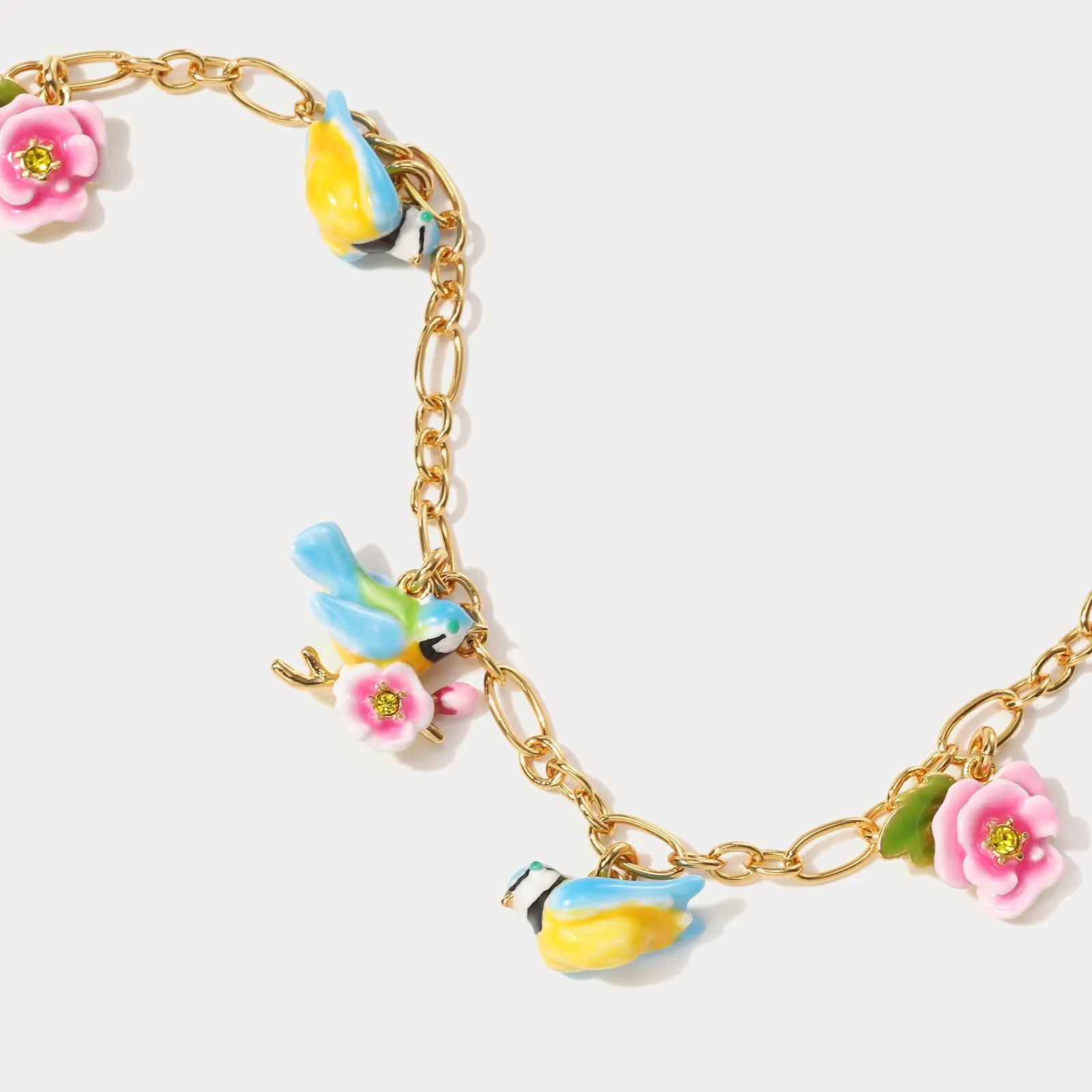 Blue Tit Bracelet sold by Selenichast product image thumbnail 3