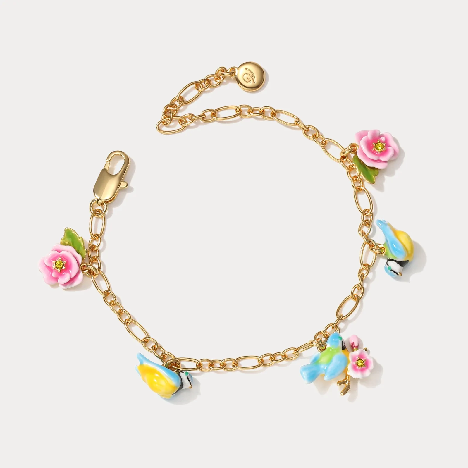 Blue Tit Bracelet sold by Selenichast product image thumbnail 4