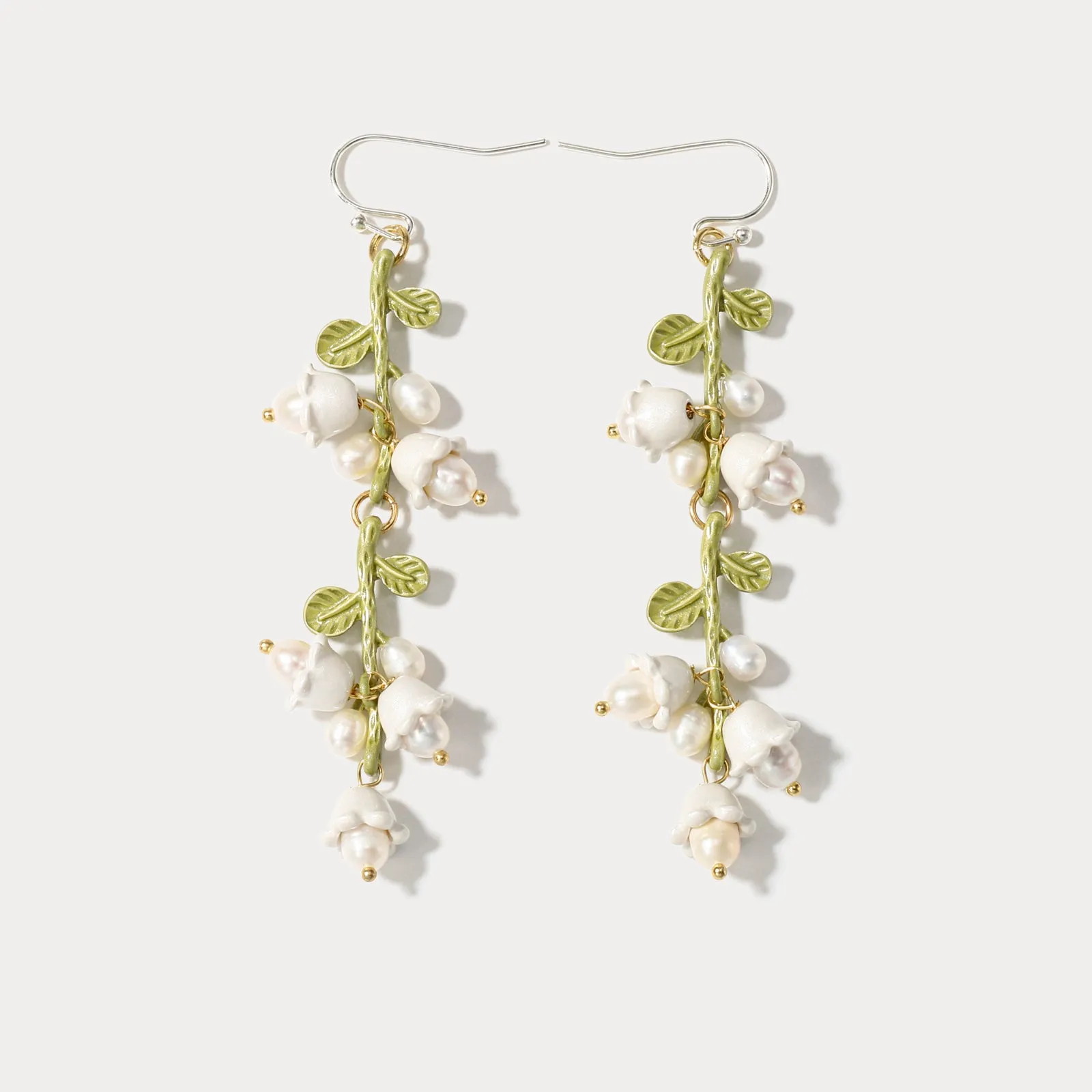 Lily Of The Valley Earrings sold by Selenichast