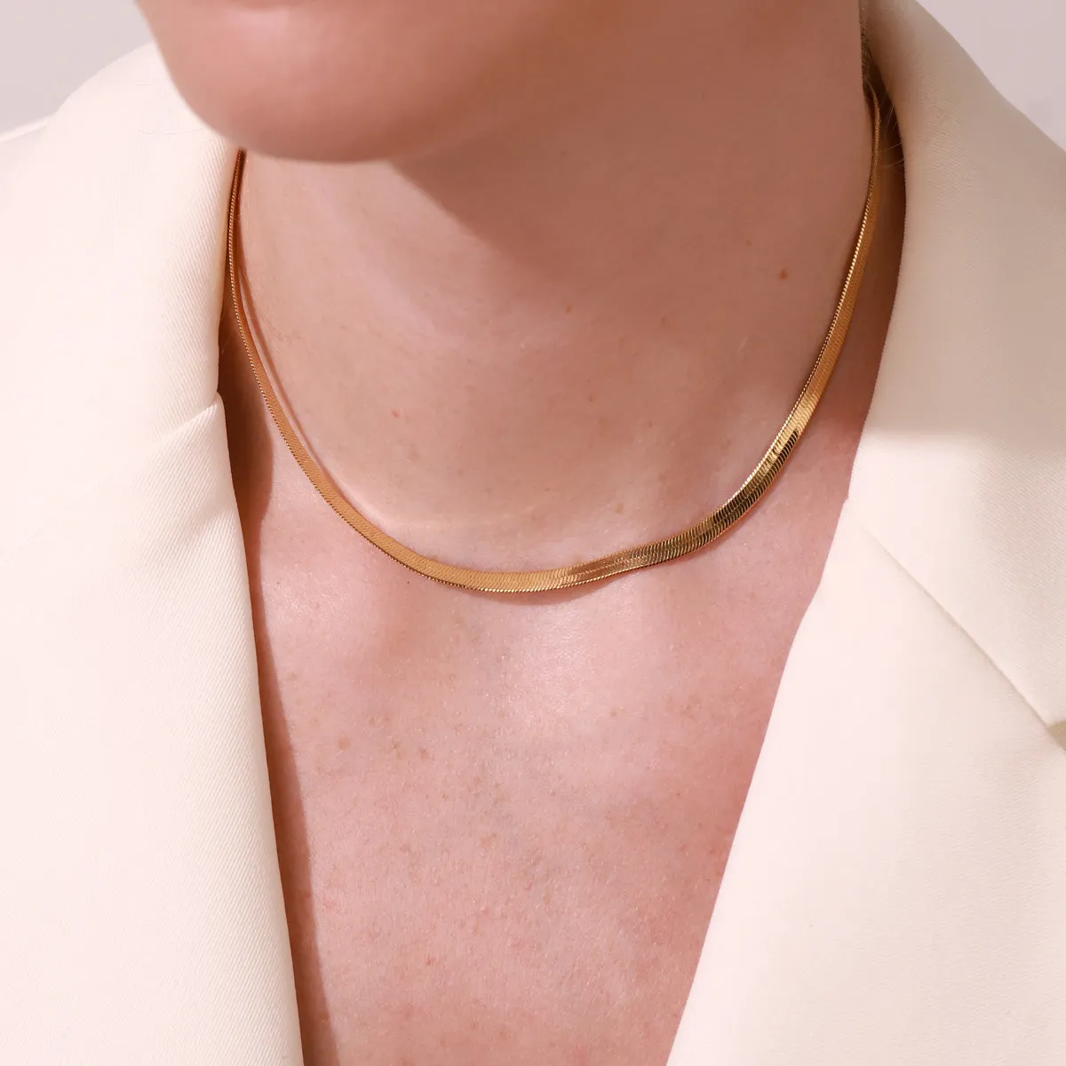 Herringbone Necklace sold by Selenichast product image thumbnail 2