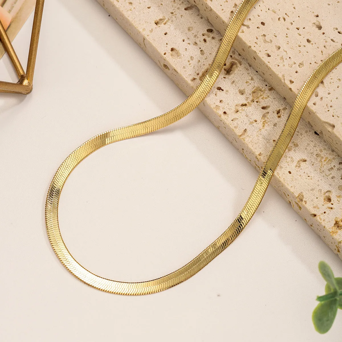 Herringbone Necklace sold by Selenichast product image thumbnail 5