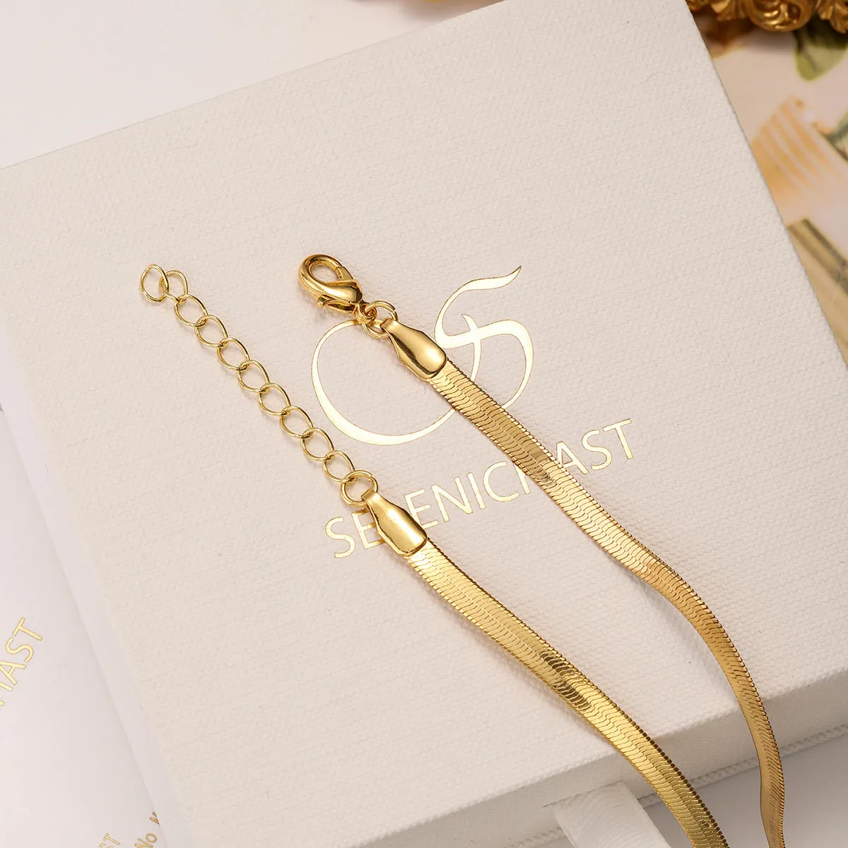 Herringbone Necklace sold by Selenichast product image thumbnail 3