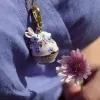 Rabbit Locket Necklace sold by Selenichast