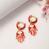 Eye in Hand Drop Earrings sold by Selenichast