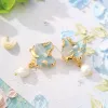 Pearl in the Ocean Earrings sold by Selenichast