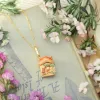 Mushroom House Locket Necklace sold by Selenichast