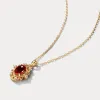 Vintage Garnet Necklace sold by Selenichast