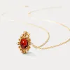 Vintage Garnet Necklace sold by Selenichast