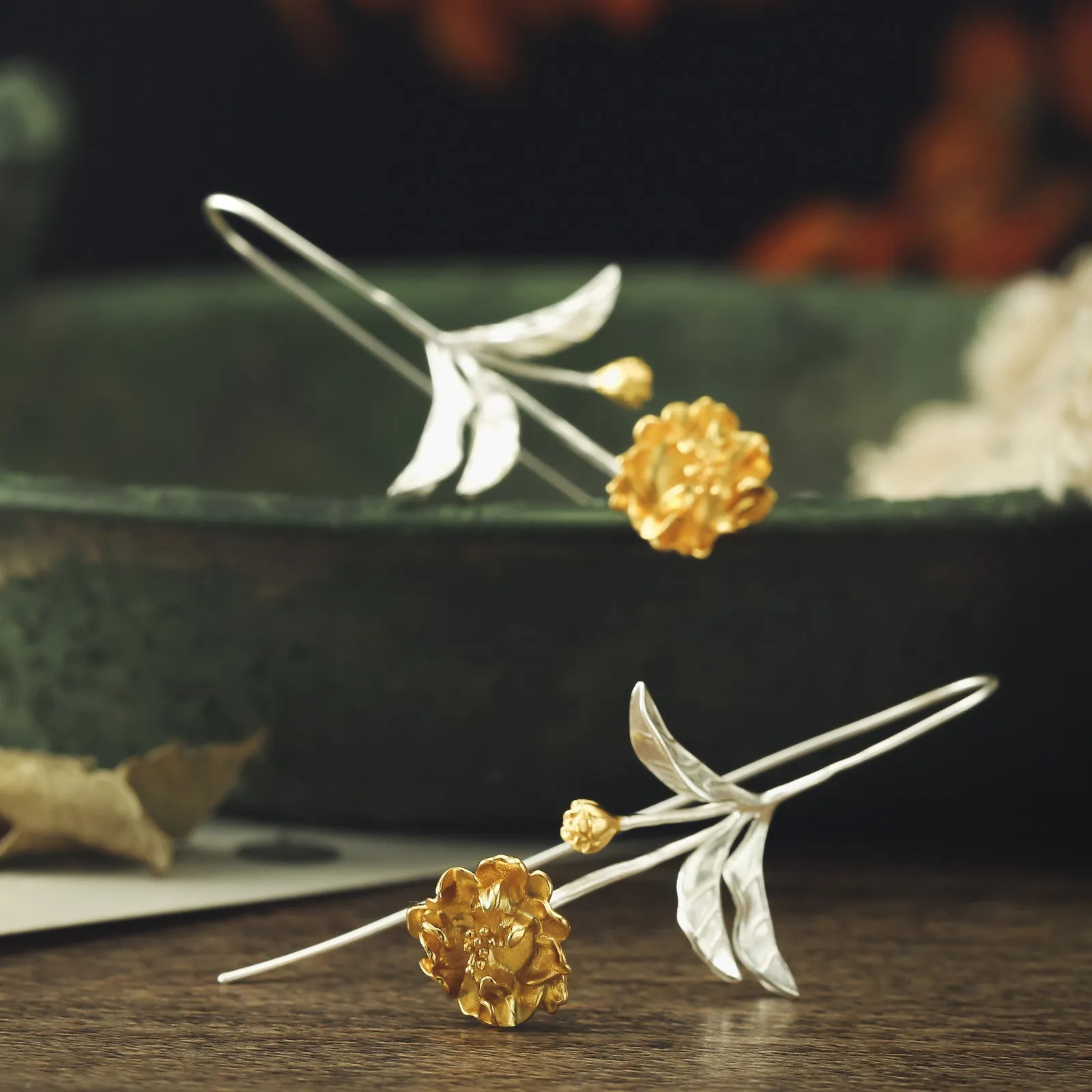 Sakura Hook Earrings sold by Selenichast product image thumbnail 2