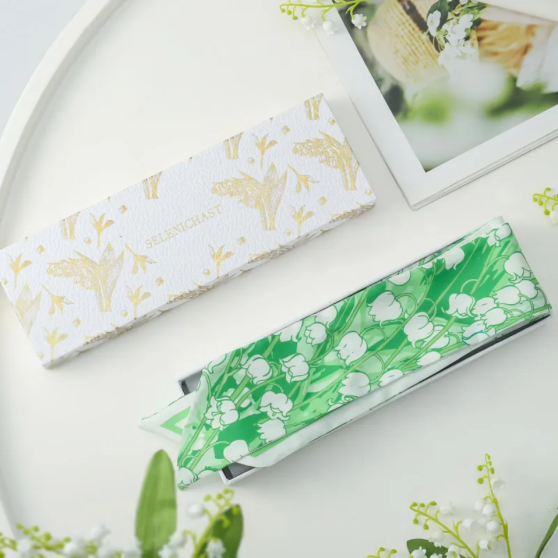 Lily of The Valley Scarf Box sold by Selenichast