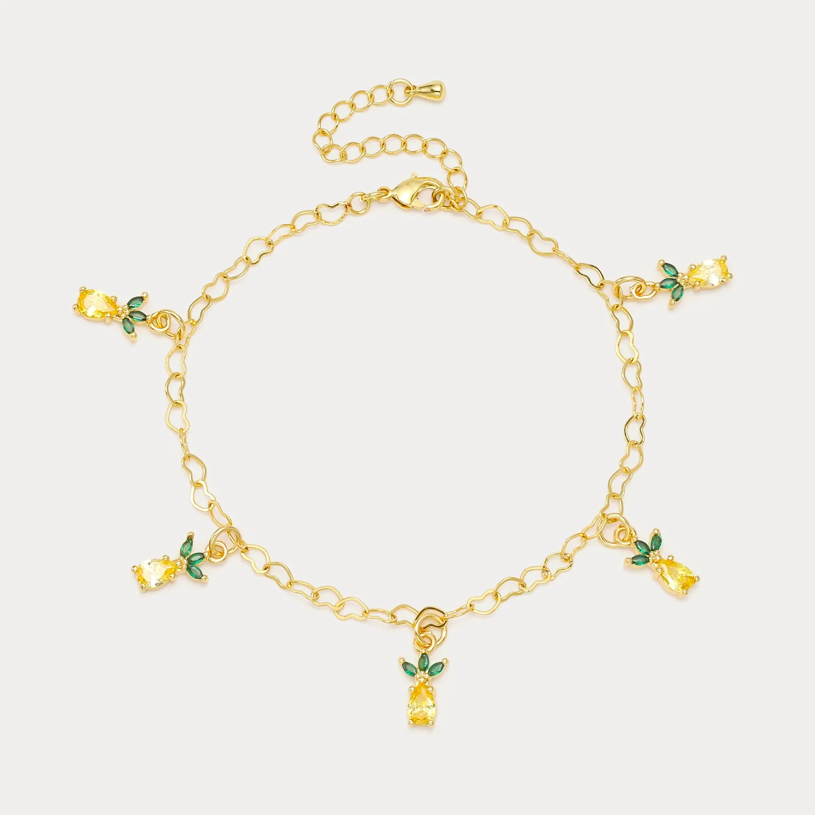 Pineapple Anklet sold by Selenichast