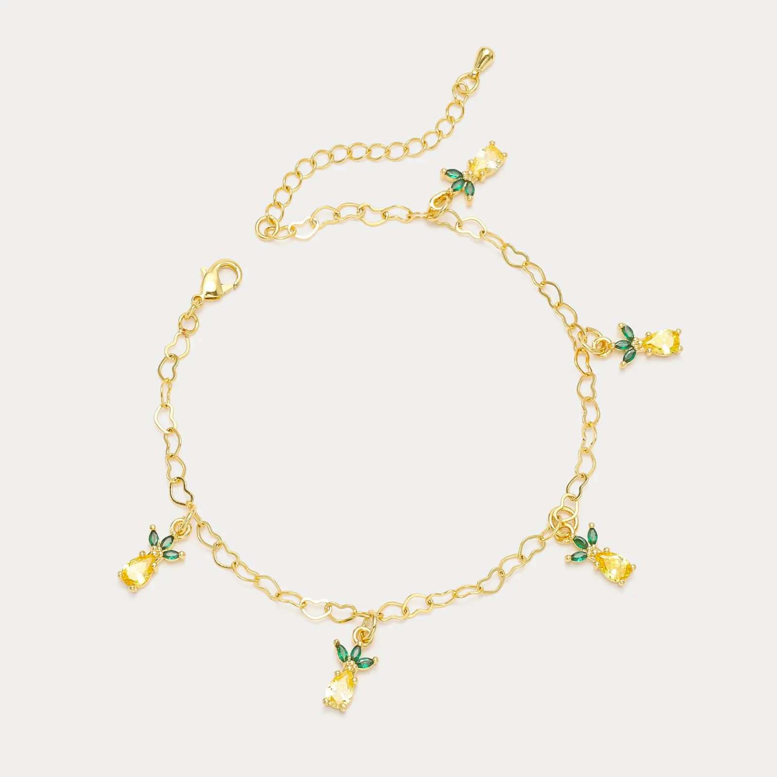 Pineapple Anklet sold by Selenichast product image thumbnail 4