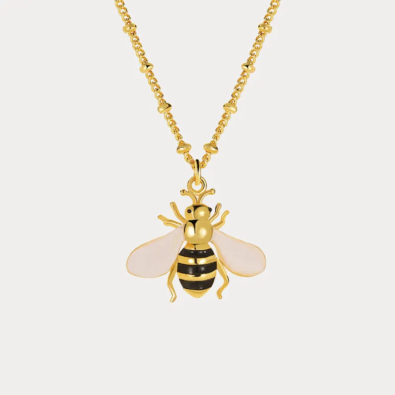 Bee Necklace sold by Selenichast